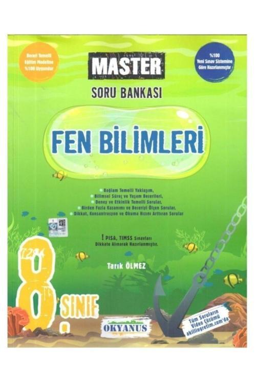 Okyanus Yayıncılık 8. Sınıf Master Fen Bilimleri Soru Bankası