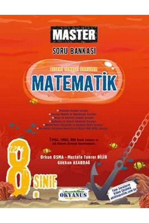 Okyanus Yayıncılık 8. Sınıf Master Matematik Soru Bankası 2024