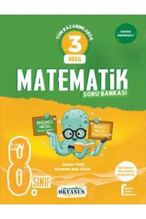 Okyanus Yayıncılık 8. Sınıf Matematik 3 Nesil Soru Bankası