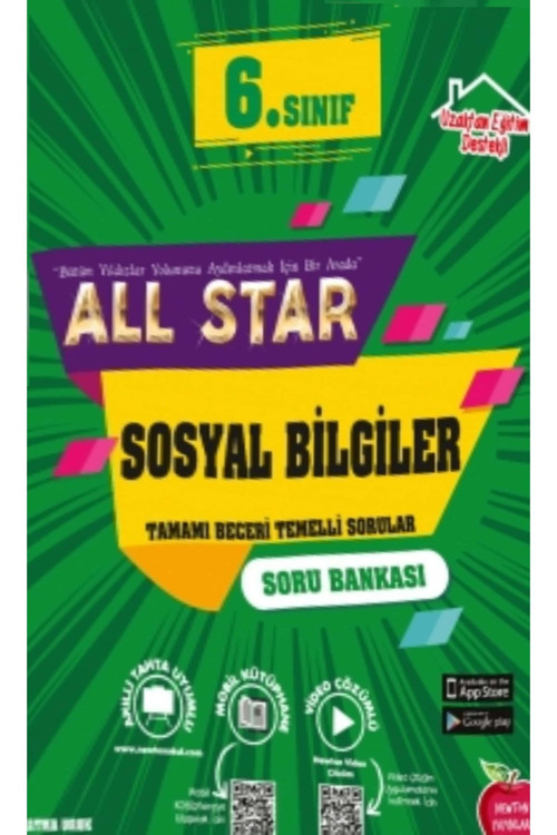 Newton Yayınları 6.Sınıf All Star Sosyal Bilgiler Soru Bankası
