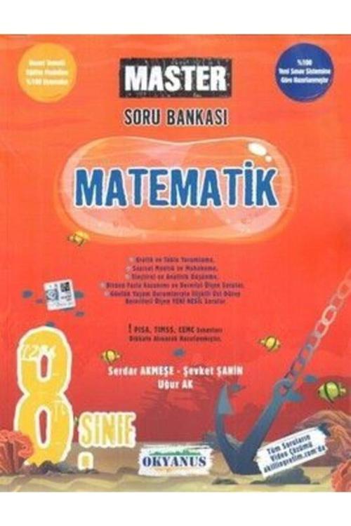 Okyanus Yayıncılık 8. Sınıf Matematik Master Soru Bankası Tyc00309943931