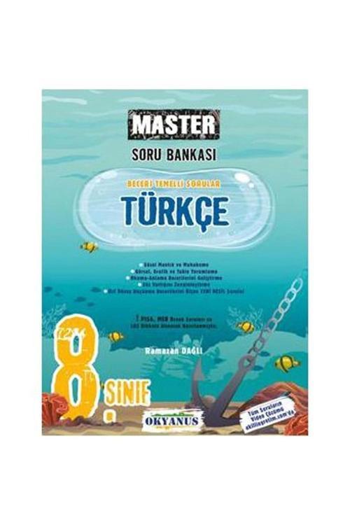 Okyanus Yayıncılık 8. Sınıf Türkçe Master Soru Bankası