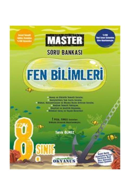 Okyanus Yayıncılık 8.Sınıf Lgs Fen Bilimleri Master Soru Bankası