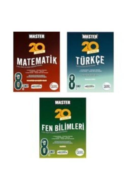 Okyanus Yayıncılık Master 8. Sınıf Branş Denemeleri Seti (Türkçe - Matematik - Fen Bilimleri)