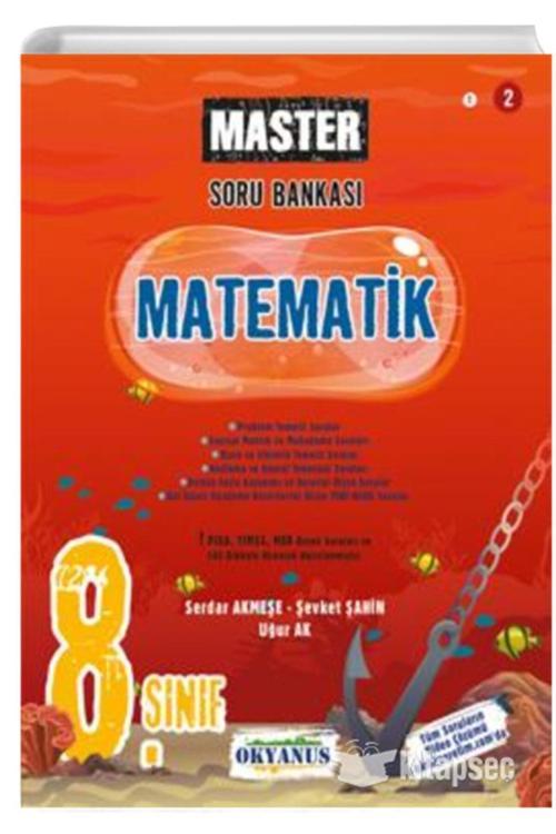 Okyanus Yayıncılık Güncel 8. Sınıf Master Matematik Soru Bankası