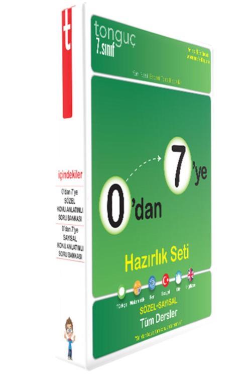 Tonguç Akademi Yeni Baskı 0'Dan 7'Ye Konu Anlatımlı Soru Bankası Seti