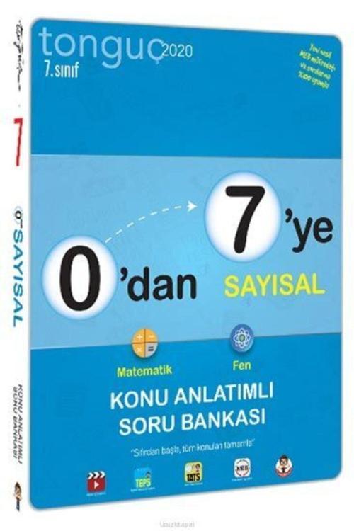 Tonguç Yayınları 0’Dan 7’Ye Sayısal Konu Anlatımlı Soru Bankası