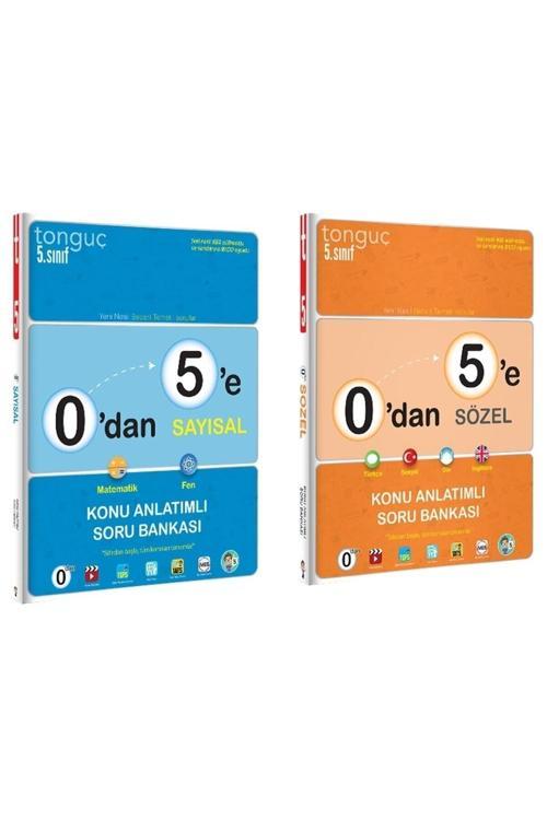 Tonguç Akademi 0'Dan 5'E Konu Anlatımlı Hazırlık Seti Sayısal - Sözel
