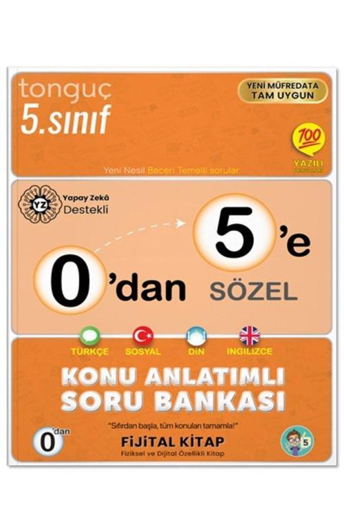 Tonguç Yayınları 0'Dan 5'E Sözel Konu Anlatımlı Soru Bankası