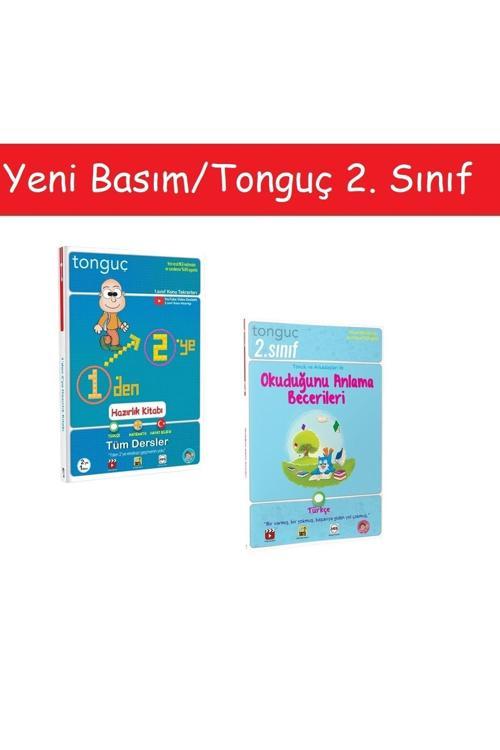 Tonguç Akademi 1'Den 2'Ye Hazırlık Kitabı & 2. Sınıf Türkçe Okuduğunu Anlama Becerileri