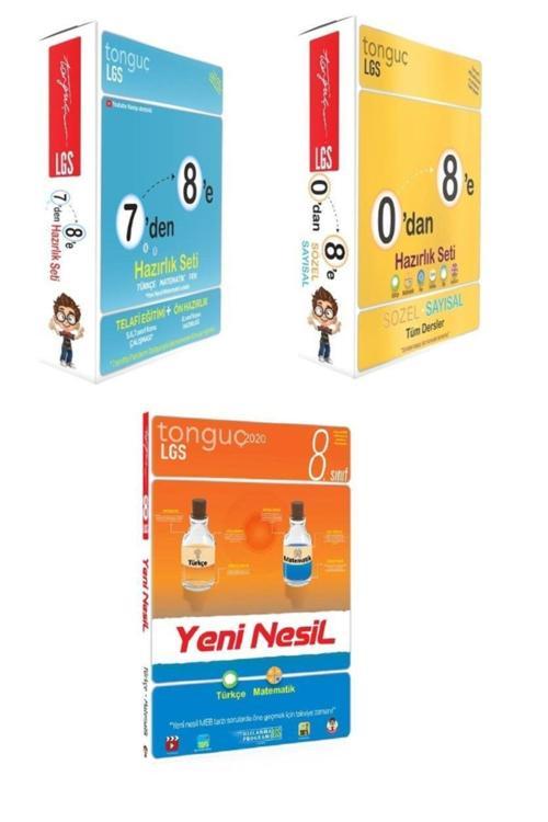 Tonguç Yayınları 0'Dan 8'E Hazırlık 7'Den 8'E Hazırlık Yeni Nesil Mat Tr