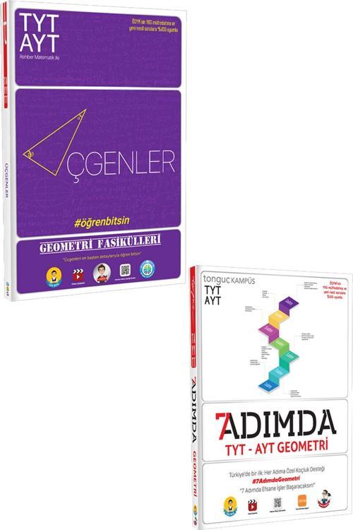 Tonguç Akademi Ayt Geometri Fasikülleri Üçgenler - Tonguç 7 Adımda Tyt-Ayt Geometri Soru Bankası