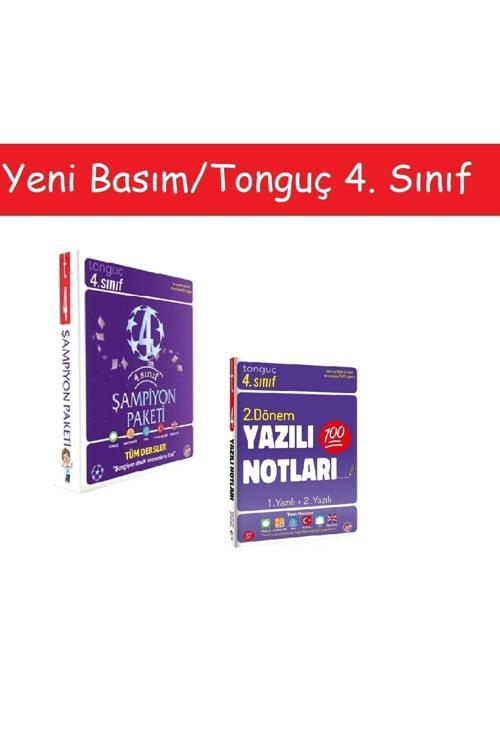 Tonguç Akademi 4. Sınıf Şampiyon Paketi & 4. Sınıf Yazılı Notları 2. Dönem 1 Ve 2. Yazılı