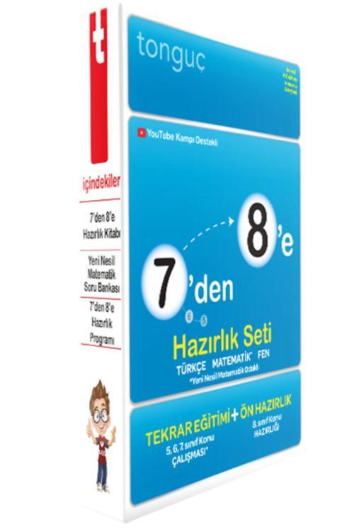 Tonguç Akademi Güncel Baskı 7'Den 8'E Hazırlık Seti