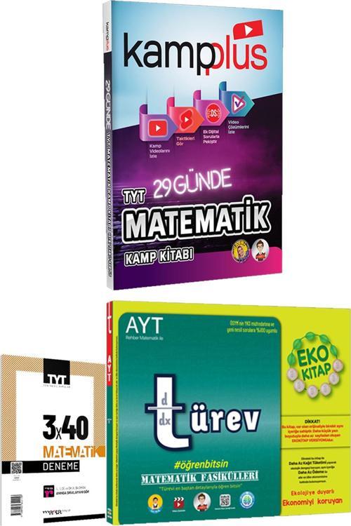 Tonguç Akademi Kampplus 29 Günde Tyt Matematik Kampı - Tonguç Ayt Matematik Fasikülleri - Türev Eko