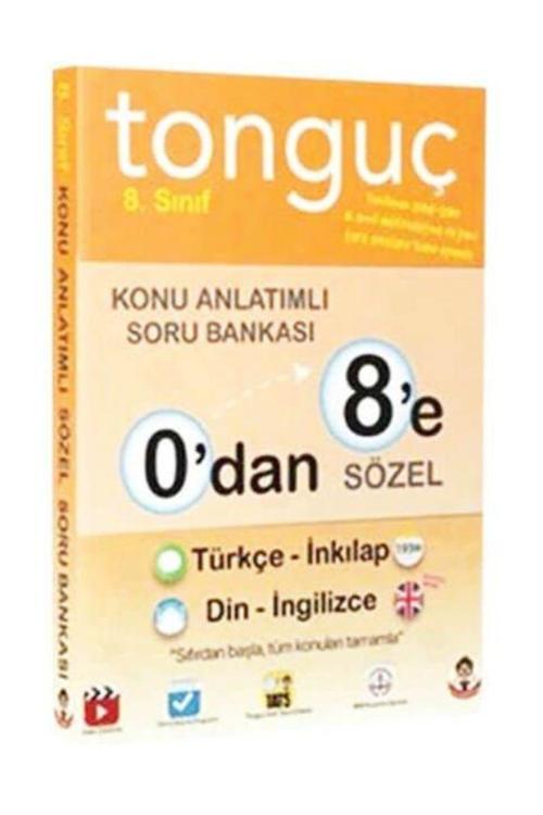 Tonguç Yayınları 8. Sınıf 0'Dan 8'E Konu Anlatımlı Soru Bankası Sözel