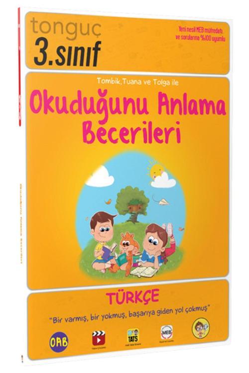 Tonguç Yayınları Güncel 3. Sınıf Türkçe Okuduğunu Anlama Becerileri