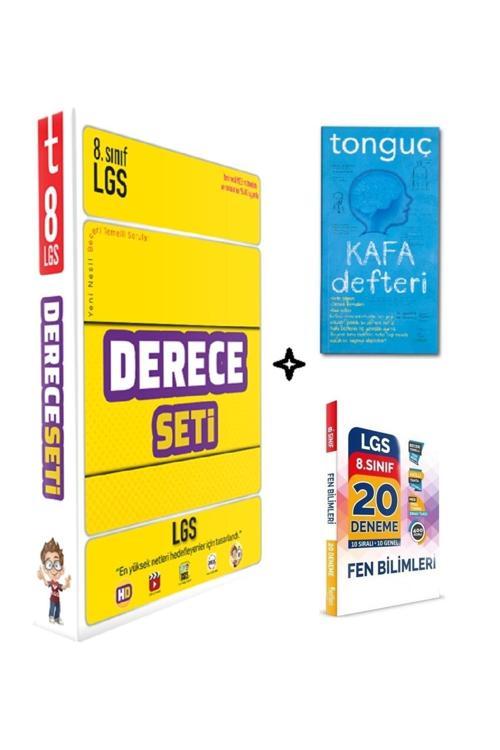 Tonguç Yayınları Lgs Derece Seti Ve Kafa Defteri+20'Li Deneme Hediyeli Büyük Fırsat Seti