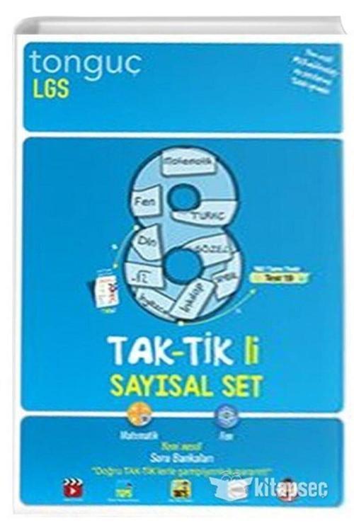 Tonguç Yayınları 8. Sınıf Taktikli Sayısal Set Tonguç Akademi 2021