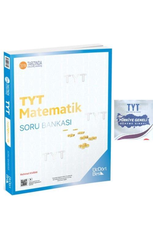 Üç Dört Beş Yayınları 2025 Tyt Matematik Soru Bankası Ve Tg Deneme
