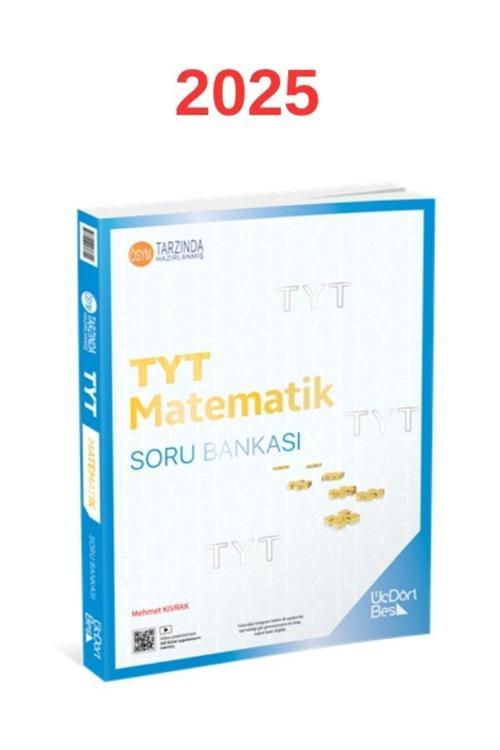 Üç Dört Beş Yayınları 345 Tyt Matematik Soru Bankası 2025