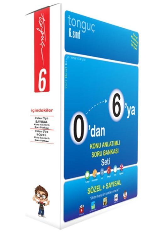 Tonguç Yayınları 6. Sınıf 0'Dan 6'Ya Konu Anlatımlı Soru Bankası Seti