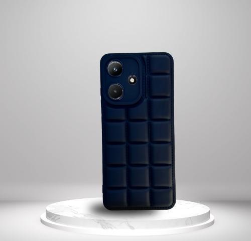 İnfinix Hot 30İ Uyumlu  Silikon Madlen Case SİYAH