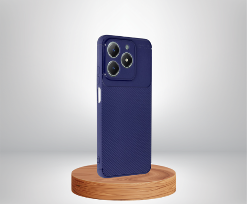 Realme C63  Focus Karbon Kapak LACİVERT