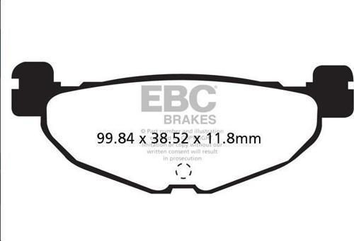 Fren Balatası Sfa408 Tmax 500 530 Yp 400 Majesty Non Abs 04-13 R Yp 400 S Majesty Abs 07-13 R Xp