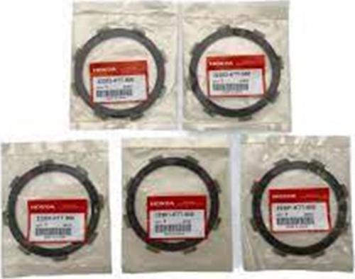 Debriyaj Balatası 5 Li Set Orjinal 22202-ktt-900 Honda Cbf150 Ybr Cg 250 Chooper Tvs Apa