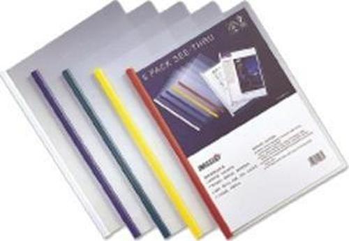 HF287A Sırttan Klips Sıkıştırmalı Dosya 5li Paket 218x310mm
