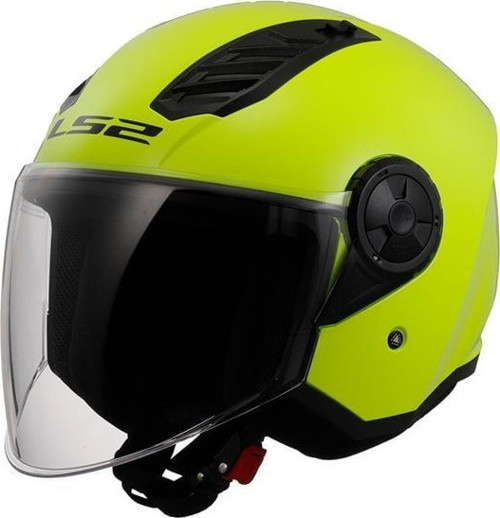 Aırflow 2 Yarım Kask Neon Sarı MEDIUM