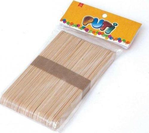 Ahşap Küçük Dil Çubuğu Natural 50 Li 4599