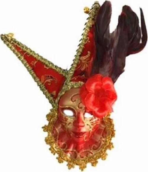 Rönesans Tüylü Parti Maskesi