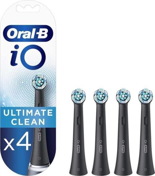 İo Ultimate Clean Siyah Diş Fırçası Yedek Başlığı 4 Adet