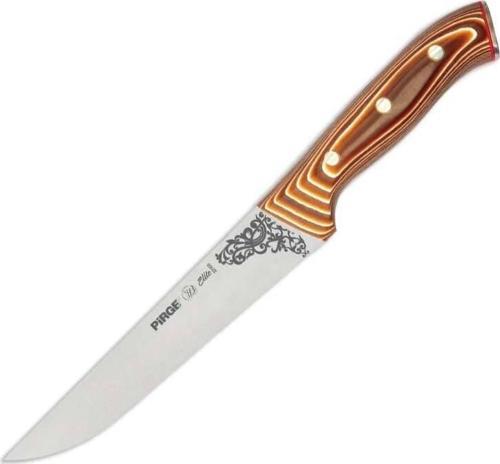 Pirge 32103 Elite Kurban, Kasap Bıçağı 19 cm - Kahverengi Perçinli Kompozit Sap