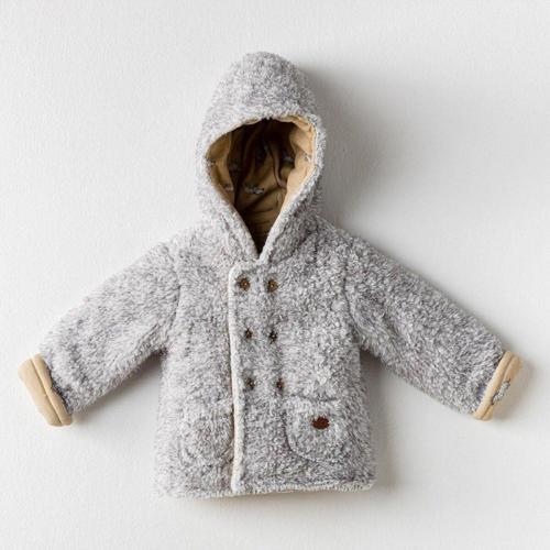 Bebek Mont Coat Welsoft Lıttle Zebra