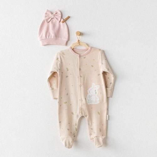 Bebek Tulum Takim Romper Hat Set Baby Casual