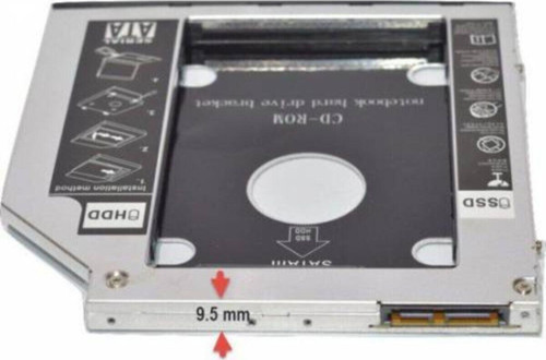 Boblov 9.5Mm Sata Hdd Caddy Ssd 9.5 Kızak Harddisk Kutusu