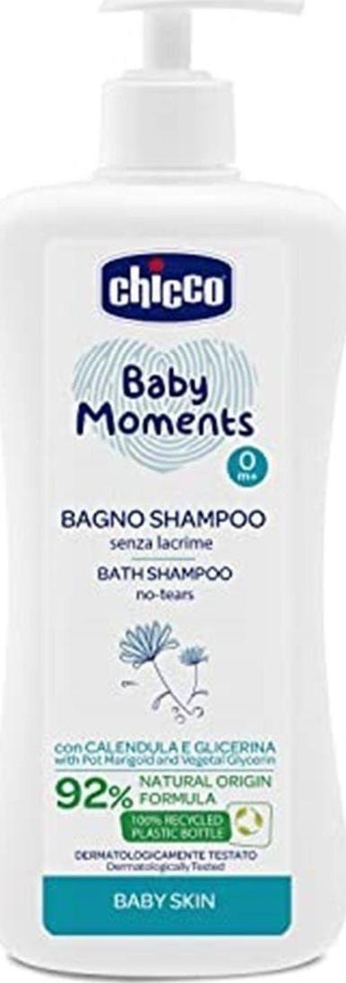 Baby Moments Doğal Göz Yakmayan Bebek Saç Ve Vücut Şampuanı 750Ml