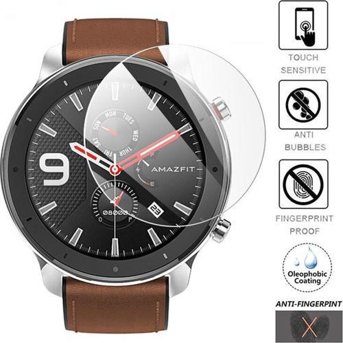 Amazfit Gtr 47Mm Ön Darbe Emici Ekran Koruyucu Nano Cam (4 Adet)