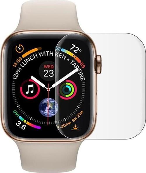 Apple Watch 4 44Mm Ön Darbe Emici Ekran Koruyucu Nano Cam (4 Adet)