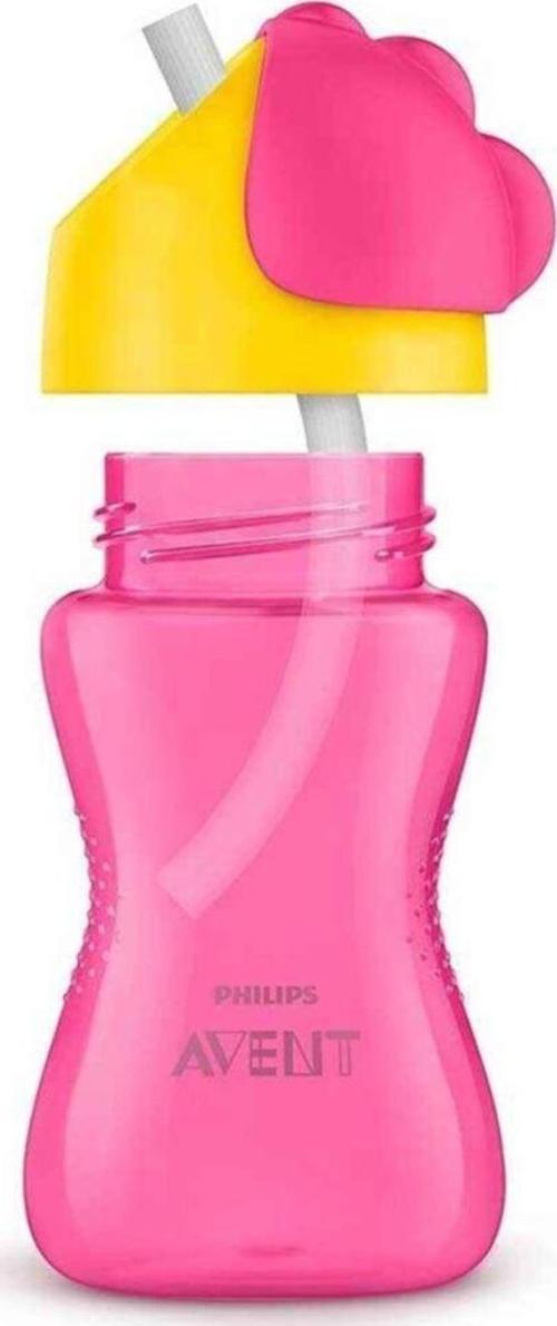Pembe Pipetli Bardak Suluk 300Ml Scf798/02