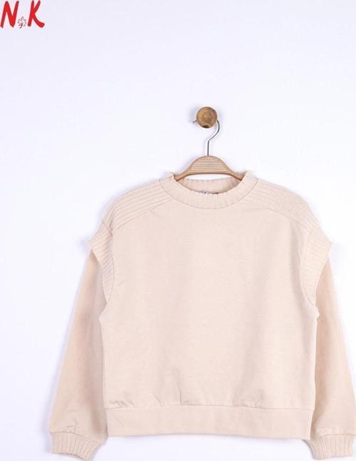 Nk Ki̇ds 35313 Kiz Çocuk Krem Maral Sweat