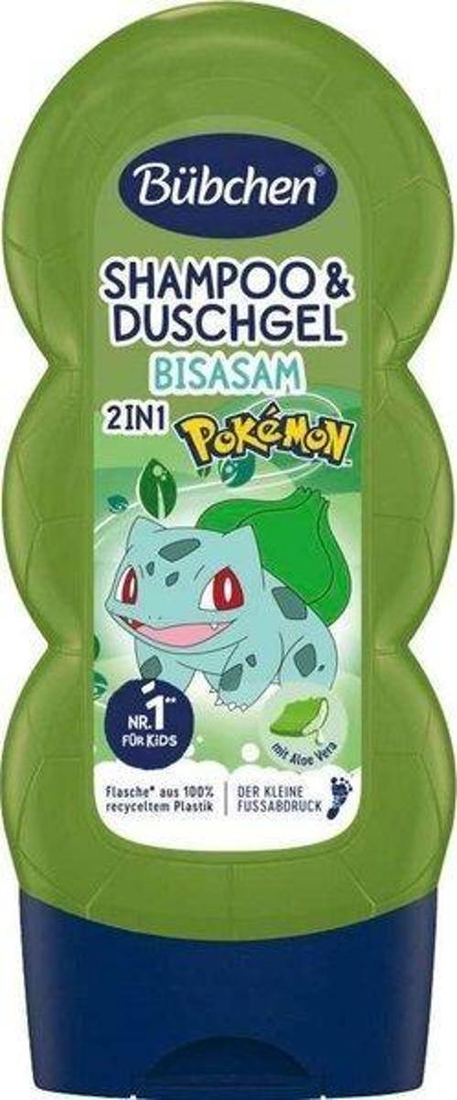 Çocuk Şampuan&Duş Jeli 2 in 1 Pokemon Bulbasaur 230 ml