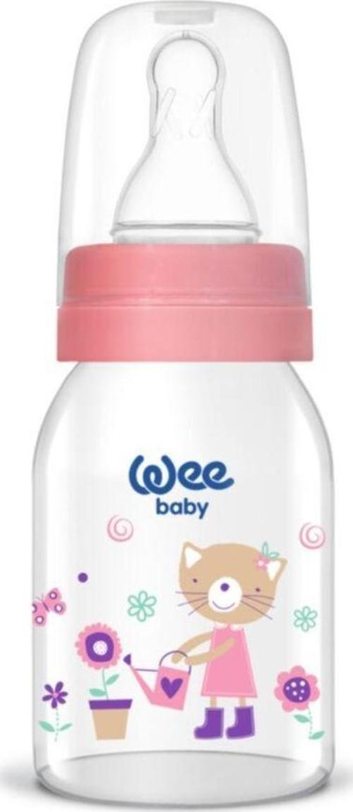 Baby Klasik Cam Biberon Pembe 125Ml ( Tekli̇di̇r )