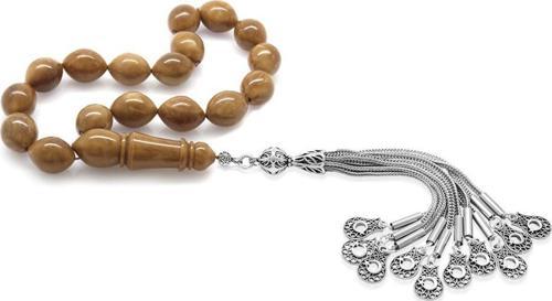 Kararmaz Metal Püsküllü Arpa Kesim Kuka Efe Tesbihi