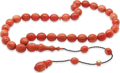 Sistemli Her Bir Tanesi Usta işçilikli Özel Kesim Gül Kurusu Katalin Tesbih