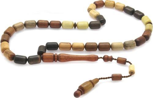 Sistemli Kapsül Kesim Çoklu Ağaç Kombinli Koleksiyonluk Tesbih