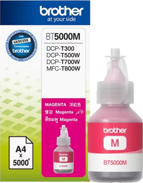 BT5000M KIRMIZI 5000 SAYFA KARTUS DCP-T300 DCP-T500W DCP-T700W MFC-T800W